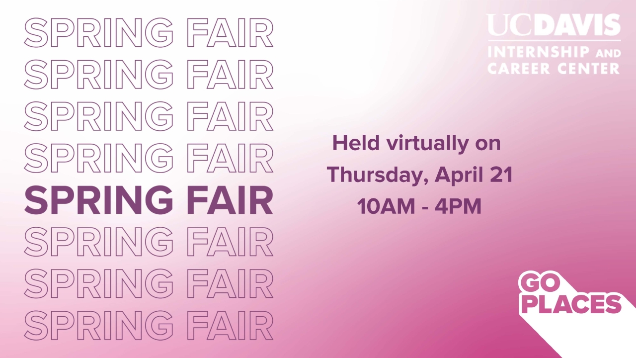 Spring Internship and Career Fair One Aggie Network